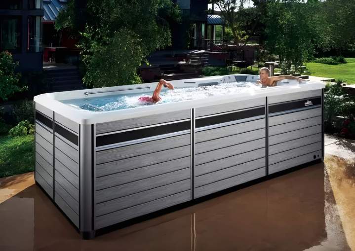 Les systèmes de fitness Endless Pools sont conçus pour votre bien-être.