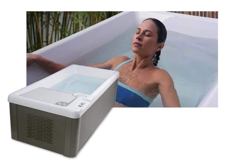 Un concept innovant pour un bain frais, avec une température réglable de 5° C à 26° C